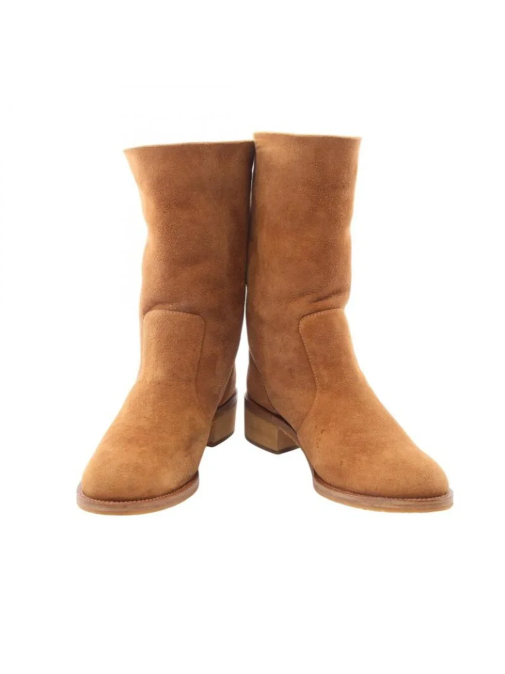 Chanel Brown Short Boots
